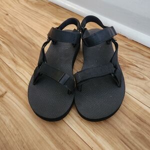 Black Teva Sandals